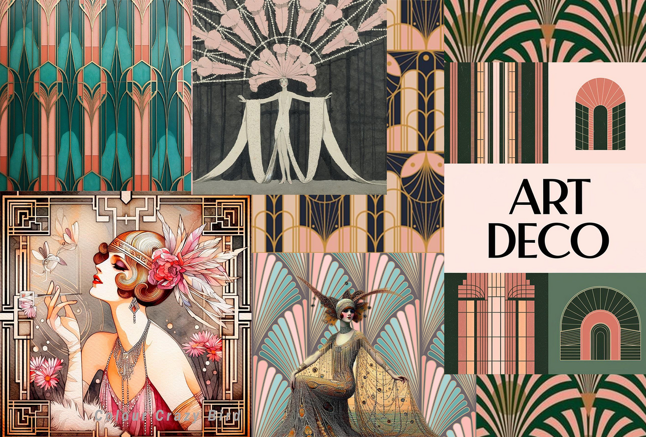 Chi tiết phong cách Art Deco là gì và lịch sử hình thành. Đặc trưng kiến trúc hình học trong bộ sưu tập kim cương Mary Le Art Deco cao cấp.