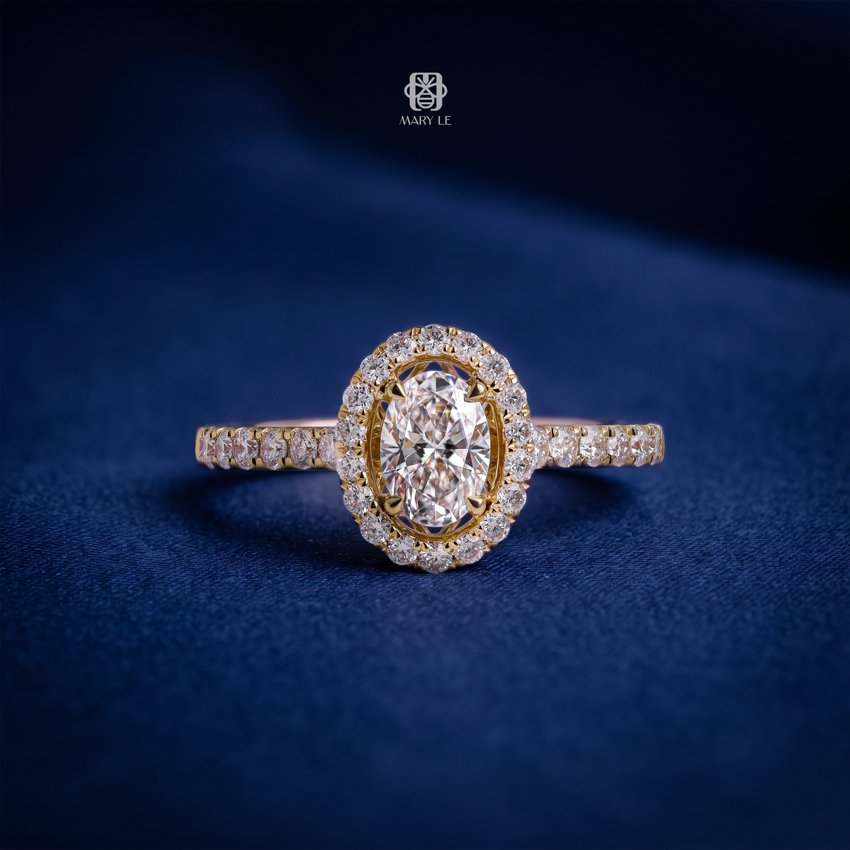 My First Oval Diamond Ring | M555-G