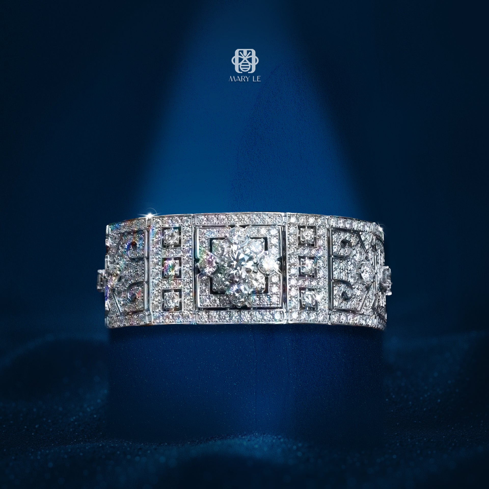 Art Deco Diamond Bracelet | M251