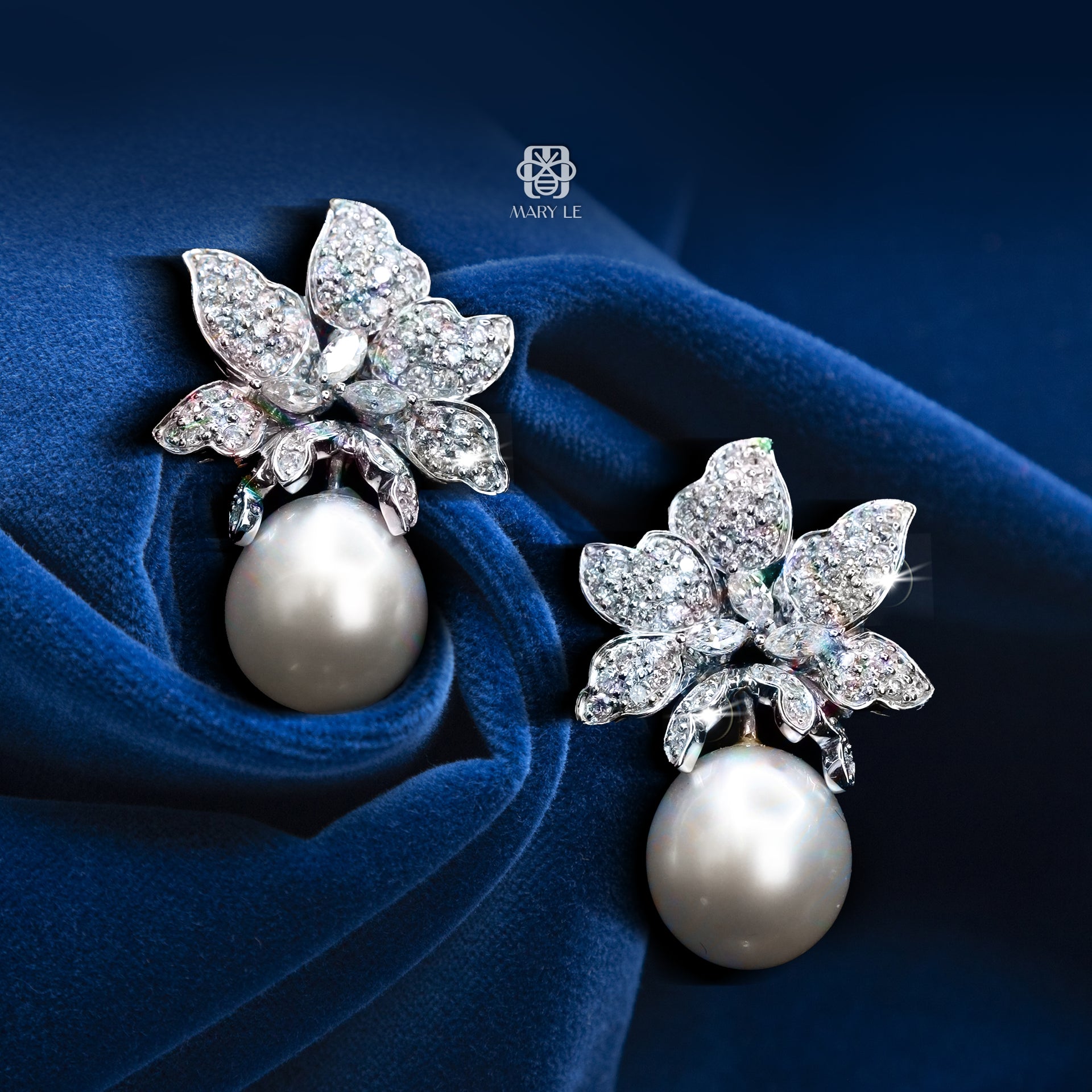 South Sea Pearl Earrings | M265