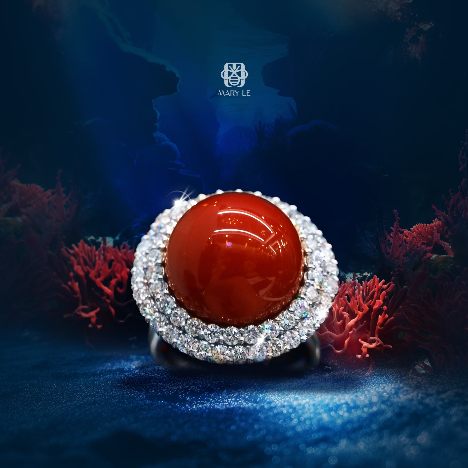 Red Coral Ring | M280