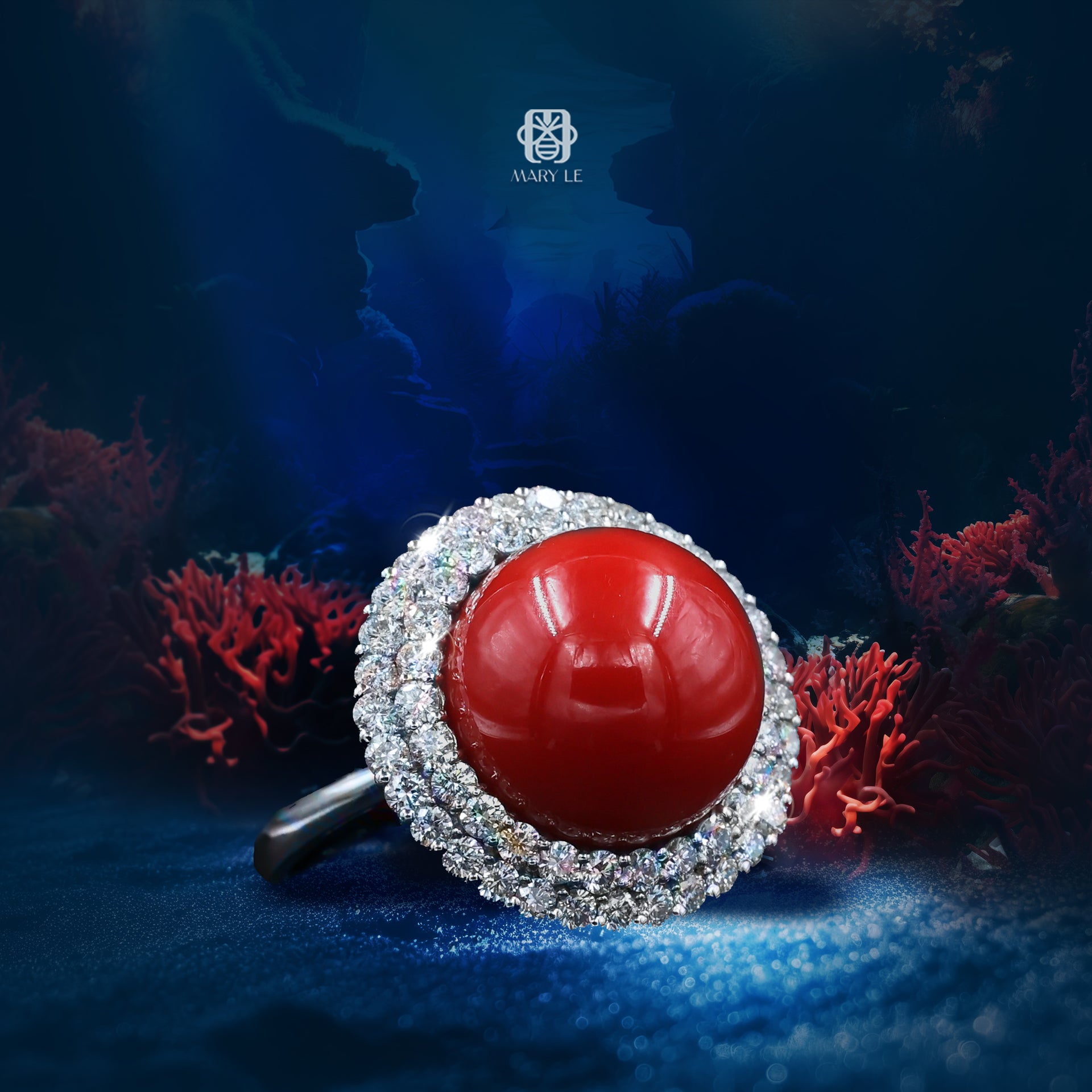 Red Coral Ring | M280