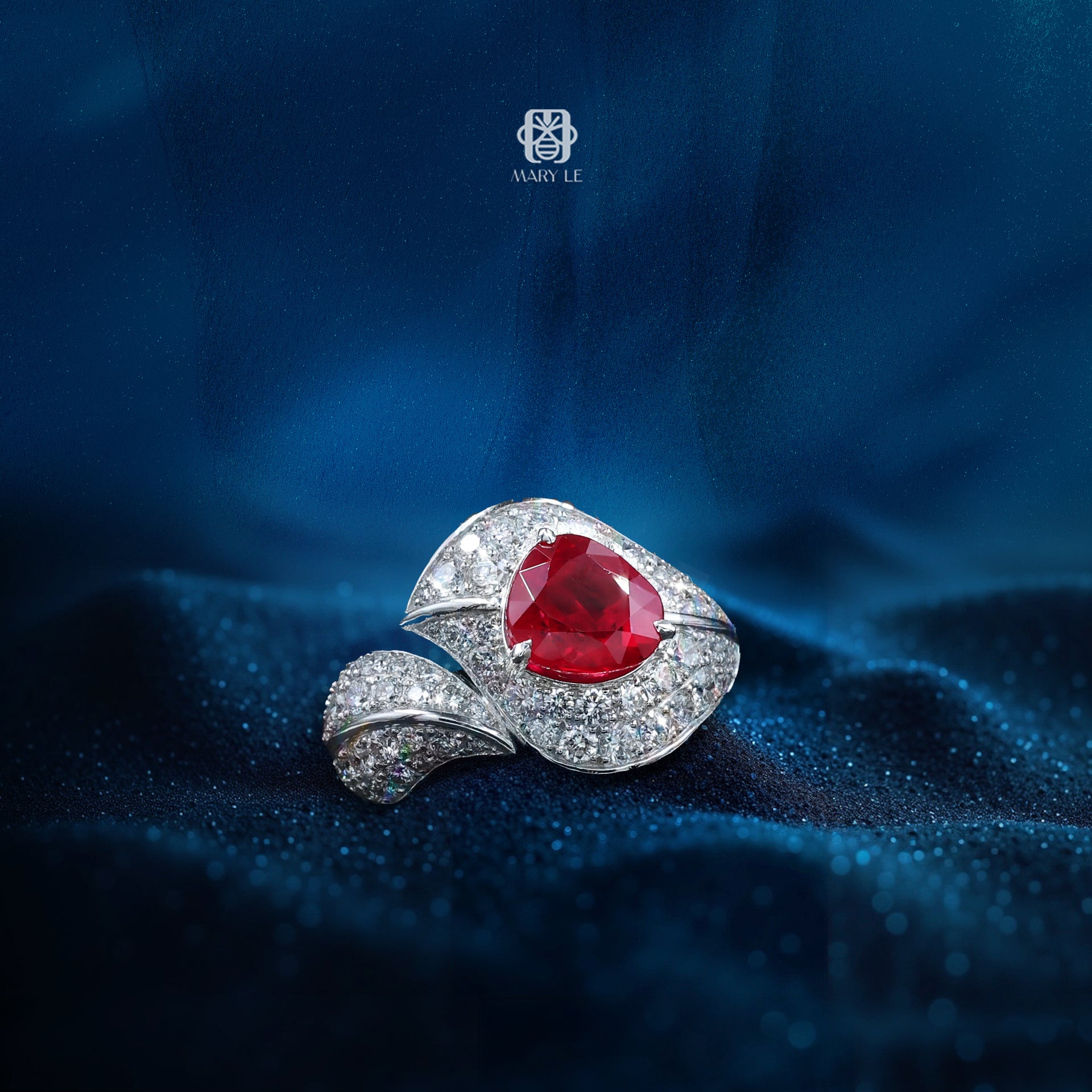 Ruby and Diamond Ring | M298