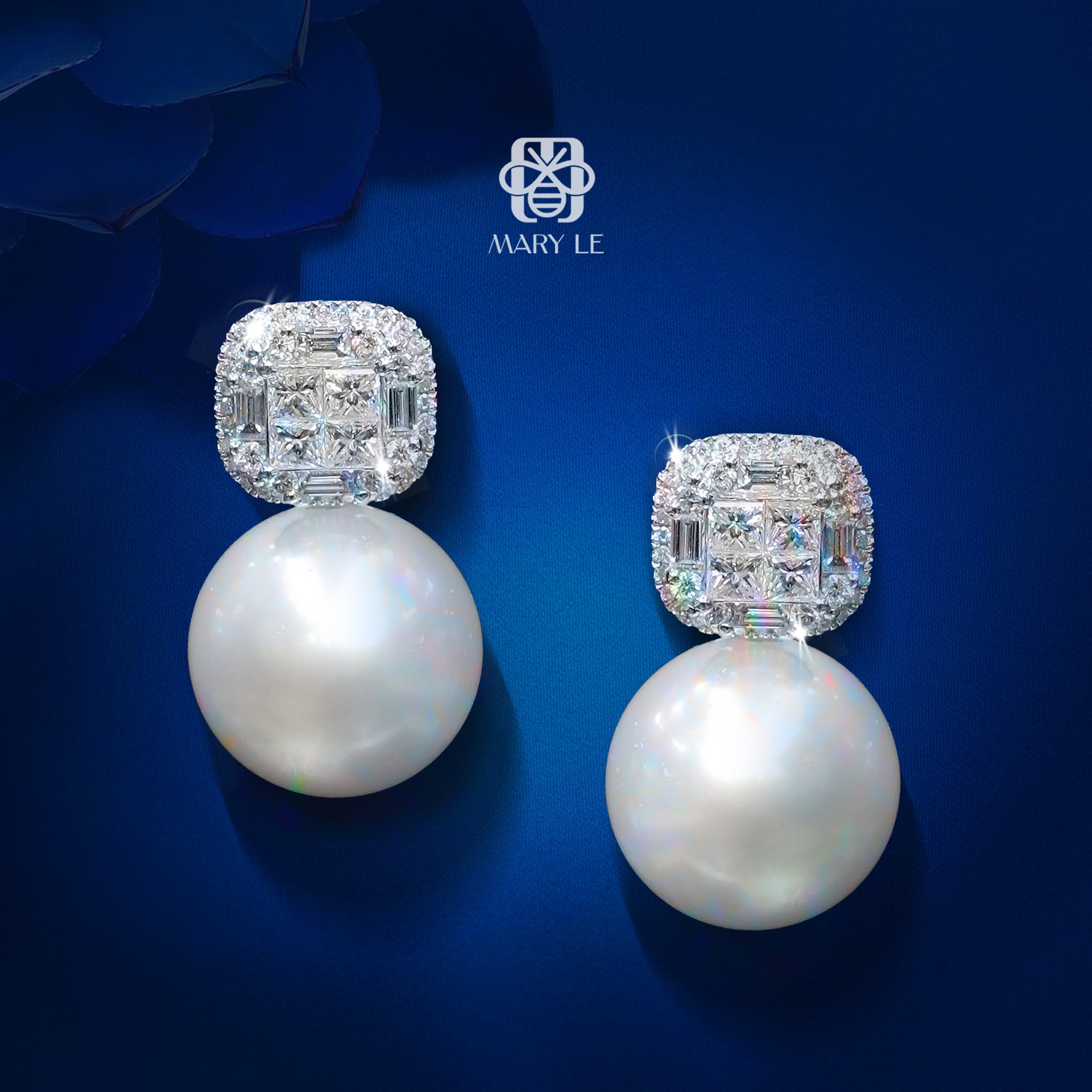 South Sea Pearl Earrings | M316