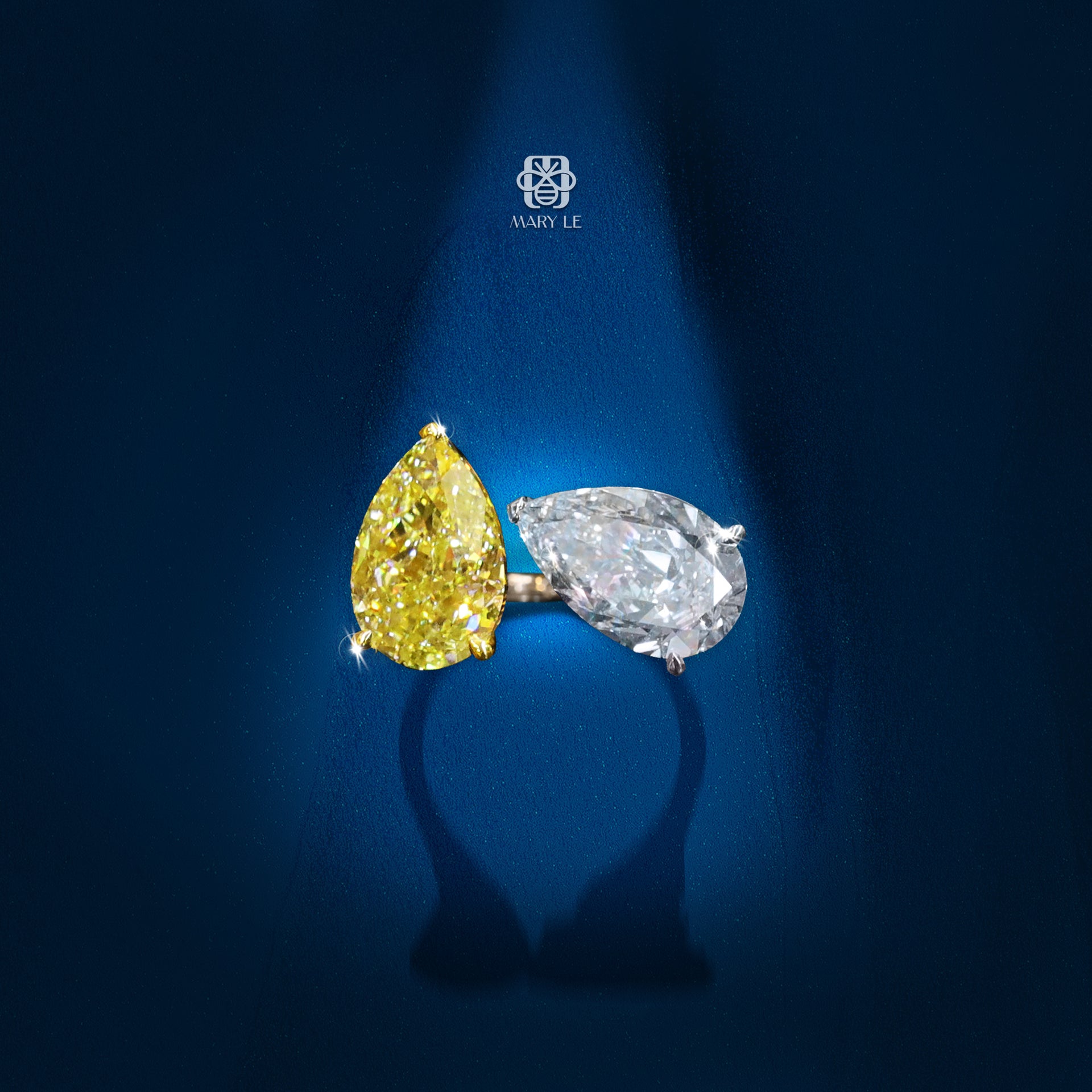 Classic Mary Le You &amp; I Diamond Ring | M345