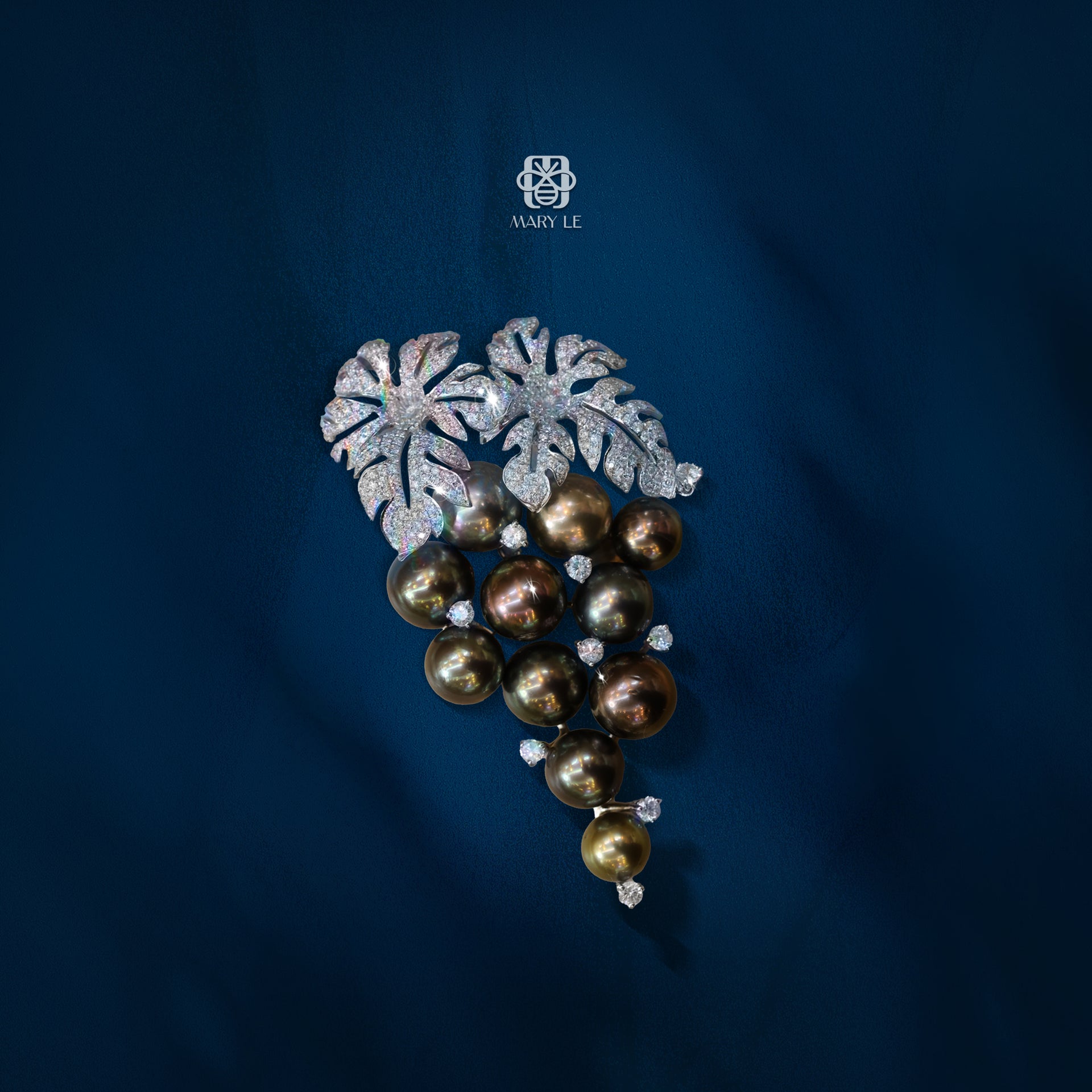Tahitian Pearl Brooch | M395
