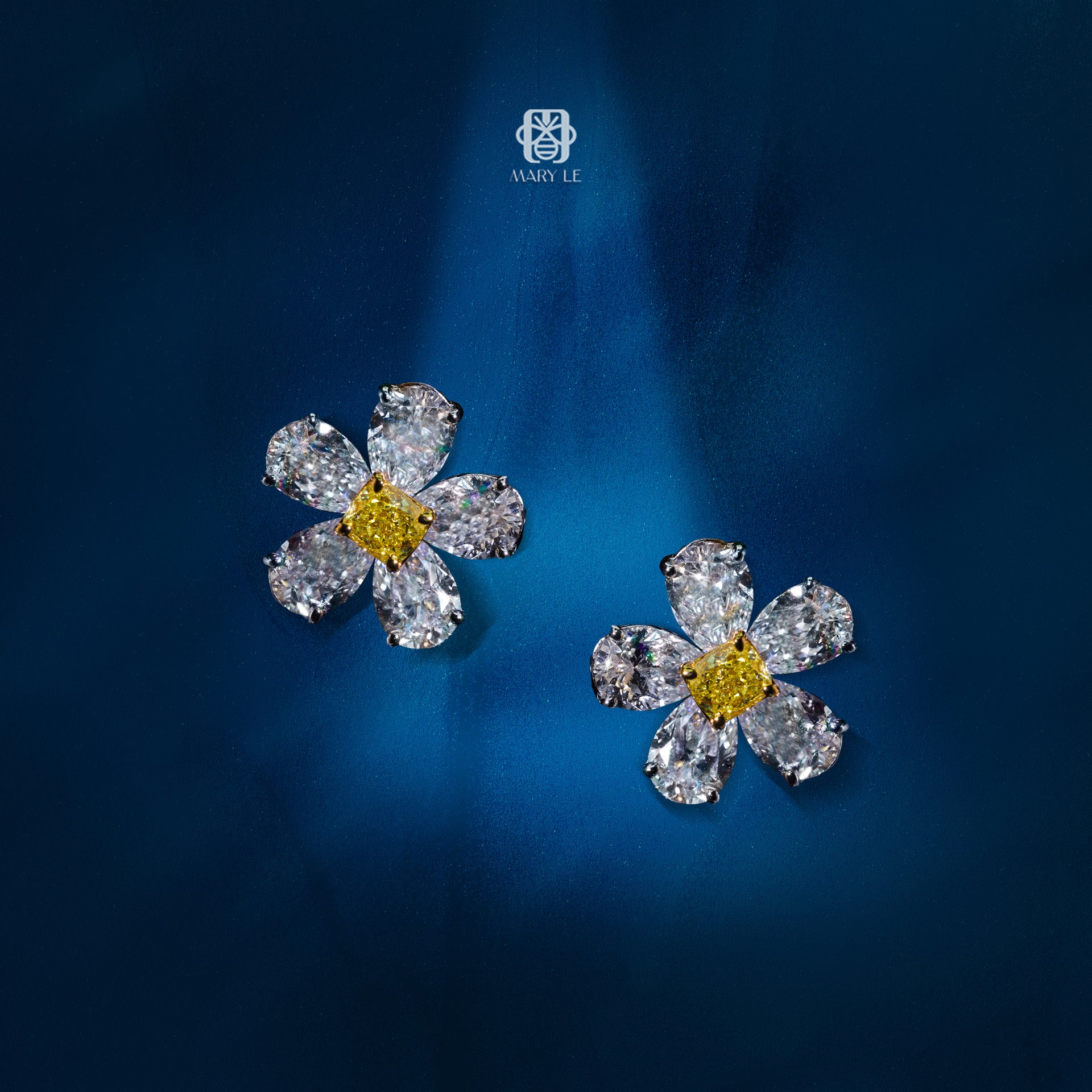 Plumeria Earrings | M542