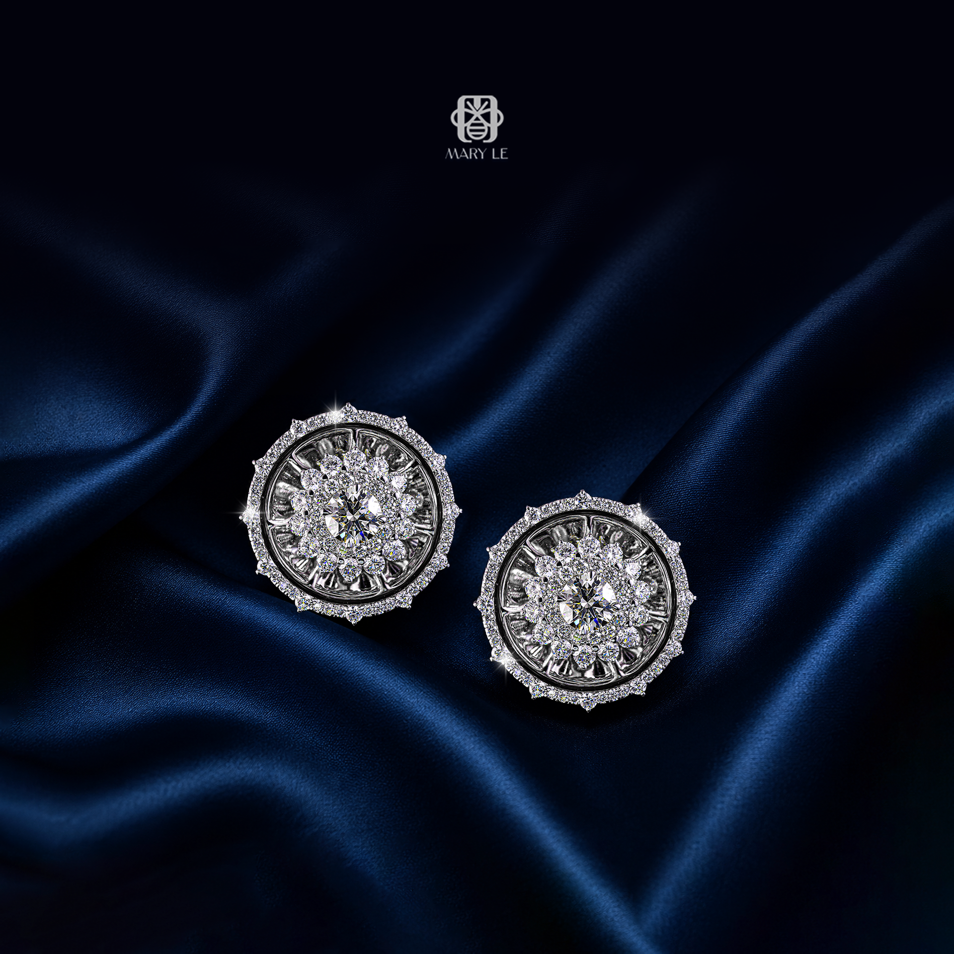 La Maison de l'Opéra Diamond Earrings | M581