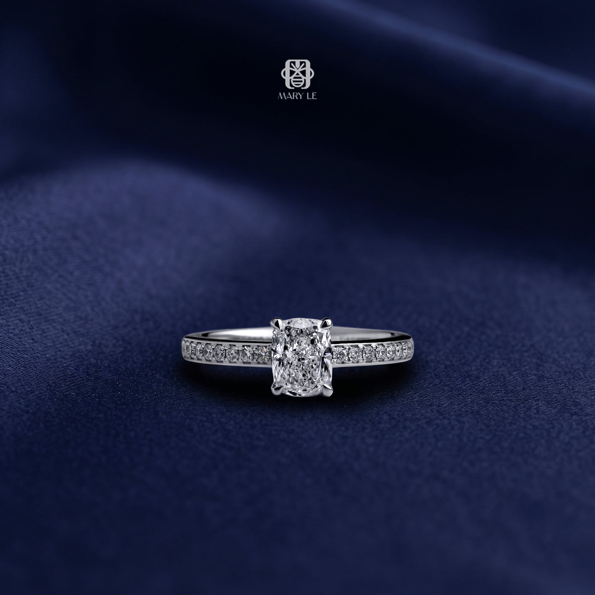My First Cushion Diamond Ring | M620